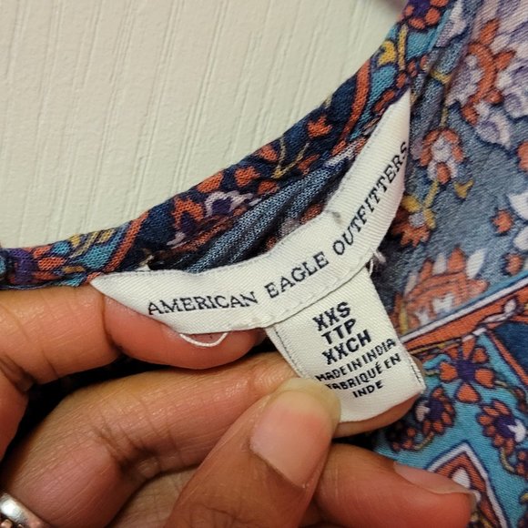 Paisley print Maxi dress - Picture 3 of 6
